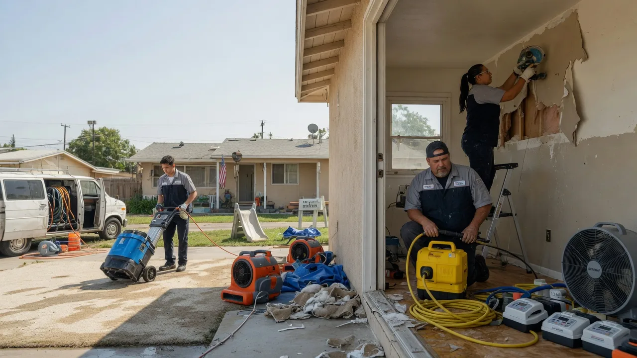 Water Damage Restoration in Bivins, TX near me